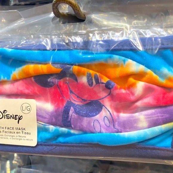 🔥NEW RELEASE! DISNEY PARKS TIE DYE MASK! - Picture 2 of 2